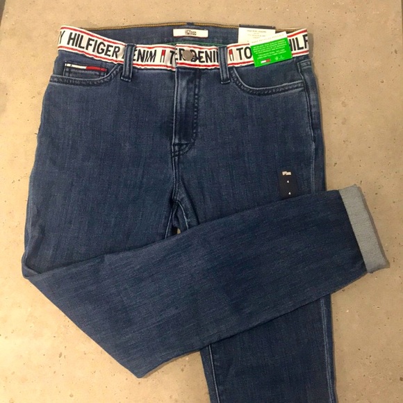 Brand New TOMMY HILFIGER Denim High Rise Legging - Picture 5 of 10